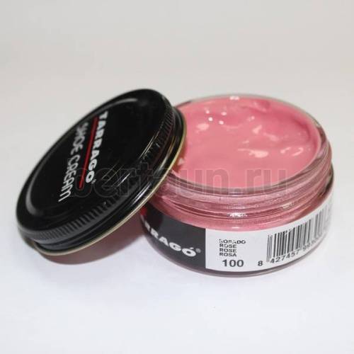 Тарраго №199    (TCT31) 100 Крем SHOE cream СТЕКЛО 50мл розовый