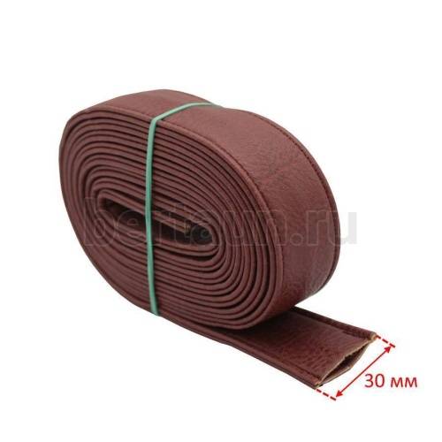 Ручки сумочные ПЛОСКИЕ №141 3см*2м кирпич.мат.рифл.