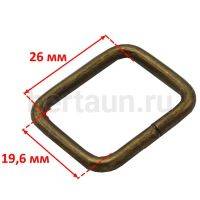 Рамка №118  щель квадратная LT RCT 25*20*3.5 антик 10 шт/упак 