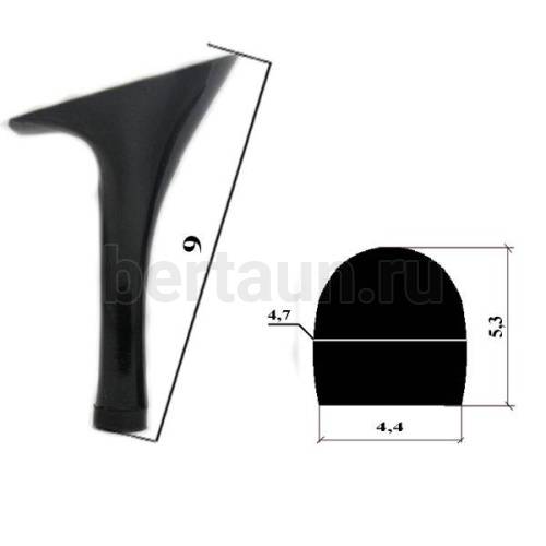 Каблуки №  15 LY 3346 черный лак.(высота  см)