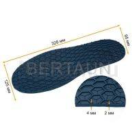 Подошва № 89  BISSELL 117  4.0 мм темно-синий DARK BLUE (13) "соты"