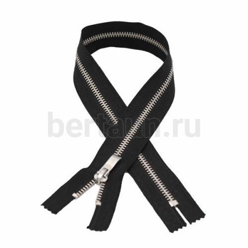 МОЛНИЯ №173 МЕТАЛЛ Т5 для сапог НИКЕЛЬ  50 см BERT