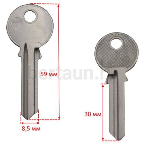 Заг.для ключ. KAC 1 451D_KSP1D/45S1_RUS1_KSK1_Каспийск англ.№173