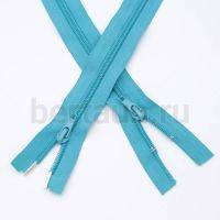 МОЛНИЯ №113 курточная 2 замка спираль Т7 ПРИБАЛТИКА 120 см св.бирюзовый