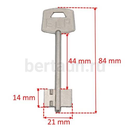 Заг.для ключ. ELP - 1 DV1203 № 311 