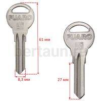Заг.для ключ. FUARO-3 английский № 391 (E-371)