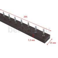 Полоса - штырь № 5  PROFI BASF ТОНКИЙ ШТЫРЬ (10 пар)  корич.
