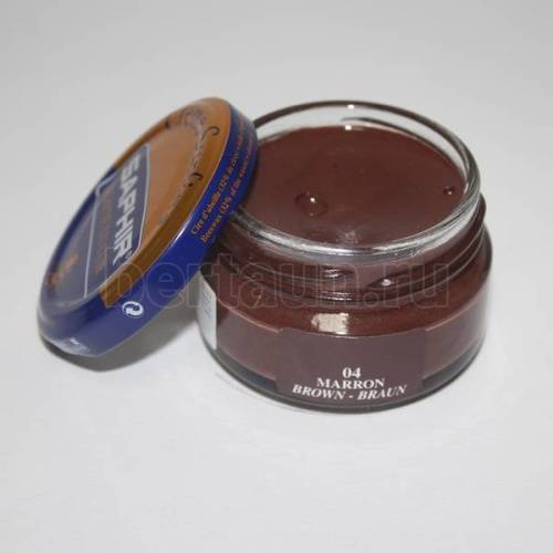 Сапфир №150   Крем банка 0032 СТЕКЛО-04   50 мл.(коричн)