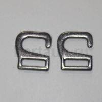 Крючки для босоножек 9,2 мм (для резинки 8 мм) черный никель