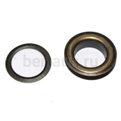 Блочка и  люверс  №63 D14 мм  ( 500 шт/уп) антик