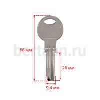 Заг.для ключ. KALE-17D PKA-17 ТУРЦИЯ 3 паза ОРИГИНАЛ №428
