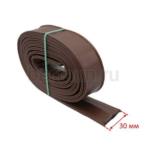 Ручки сумочные ПЛОСКИЕ №140 3см*2м свет.кор. глад.NEW