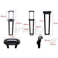 Ручка телескоп. д/чемодана №104  FSD 708 28"