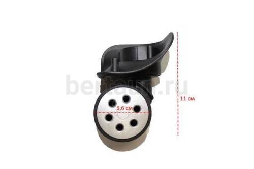 Колесо № 43 д/чемодана FPC11 двойное колесо (комплект из 4шт) (аналог 88 и 104)