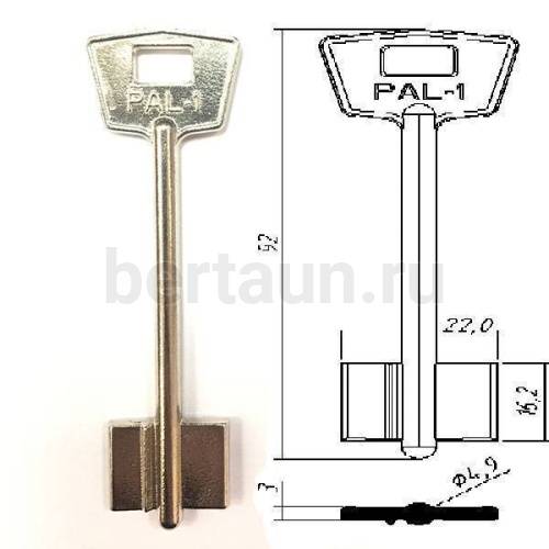 Заг.для ключ. ПАЛЛАДИУМ-1 DV2065   № 415 