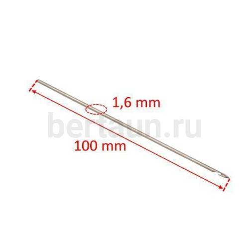 Крючок №15 шило для ручной прошивки "Люкс" 0896-20 L100 мм( D-1.6)