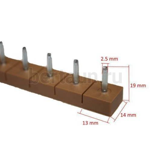Полоса - штырь № 1  ОСЬМИНОГ (10 пар) №1 ТОНКИЙ ШТЫРЬ беж.