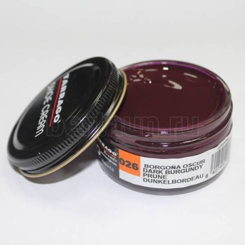 Тарраго №179    (TCT31) 026 Крем SHOE cream СТЕКЛО 50мл т.бордовый