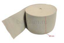 Резинка  80 мм башмачная (беж.) Италия ширина 