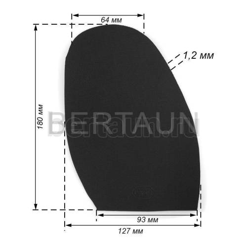 Профилактика №155 BISSELL BL022    1.2 мм черная