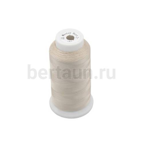 Нитки д/шв.машинки №115 210/2 Master Bert 307 светл. беж