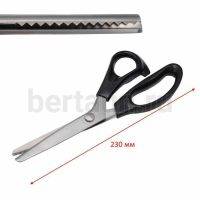 Инстр. № 92  Ножницы "MGH  "ЗИГ-ЗАГ 230мм