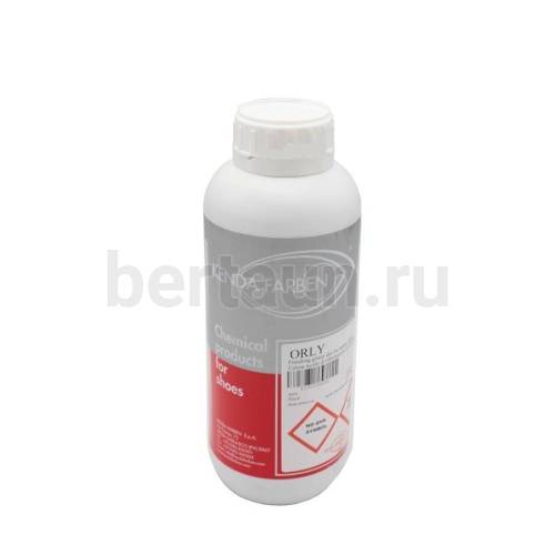 Химия № 15 KENDA FARBEN ОРЛИ Краска д/уреза кожи  1 кг 35701 (черный/глянцевый)