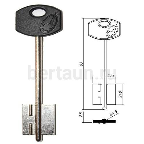 Заг.для ключ. НПО-МАШ-3  91-25  DV0661  №447 