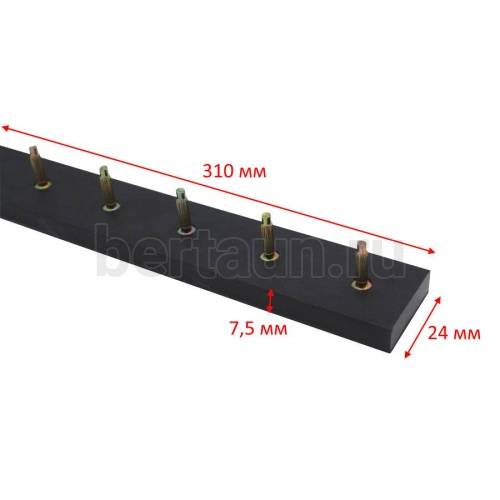Полоса - штырь №10 PROFI BASF ( 6 пар) черная