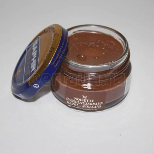Сапфир №168   Крем банка 0032 СТЕКЛО-38   50 мл.(hazel)