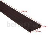 Косяки № 5    PROFI BASF 500*40 тем.коричневые
