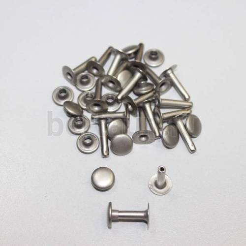 Заклепки "Хольнитены" № 3 9*15*10*3 одностор. мат.никель ЛТ (20шт/уп)