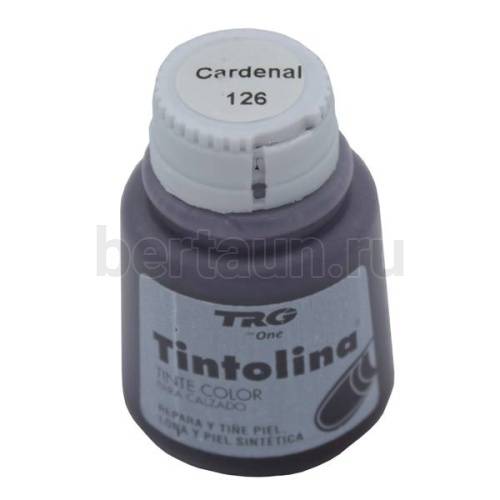 ТРГ №  24 Tintolina краска д/кожи 25 мл Cardinal  126